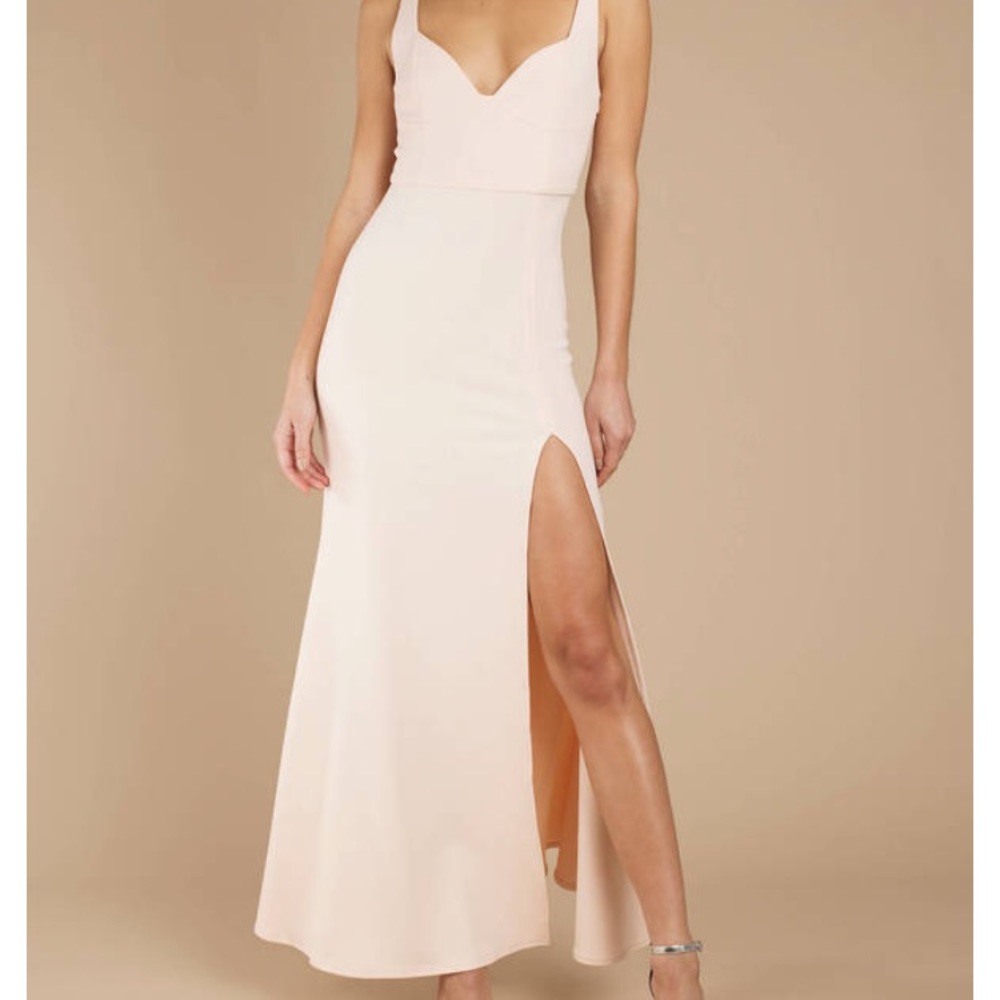 Tobi Ever Mine High Slit Formal Dress